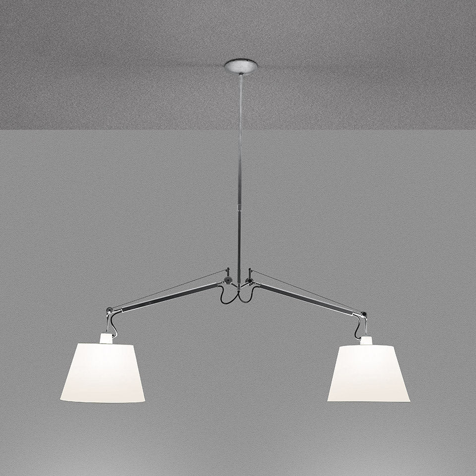 Tolomeo Basculante Due Bracci Suspension Lamp (Body Only) by Artemide